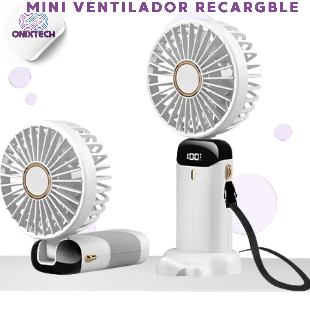 MINI VENILADOR RECARGABLE